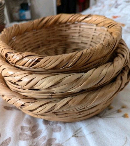 Nesting baskets wicker - baskets,