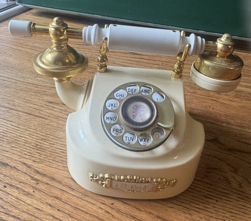 Vintage rotary style phone - vintage,