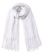 Women's Warm Winter Fluffy Designer Scarf Soft Tassel Thick Large Scarf