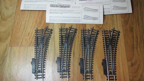 Hornby r613 right hand points - hornby,