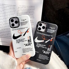 Off X White Nike Case White And Black Silicon Case