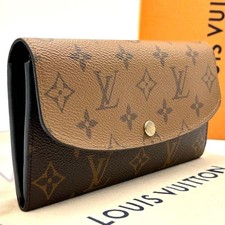 Louis Vuitton Monogram Reverse Portefeuille Emily Long Wallet #M235