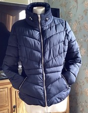 NAVY BLUE QUILTED JACKET SIZE 10 (12). PRIMARK LABEL . Very Nice Piece For £10