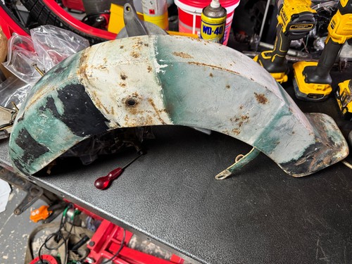 Honda c72 front mudguard - c72,