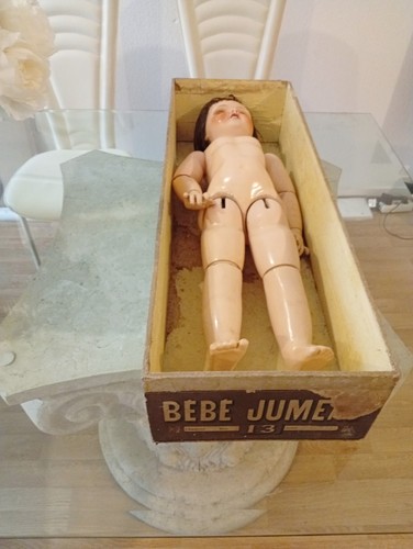 Antique porcelain head twin - antique,