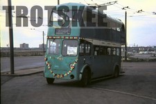 35mm Slide Teesside Transport Trolleybus Sunbeam F4 East Lancs 282 GAJ12 1971