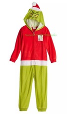Grinch One Piece Pajamas Union
