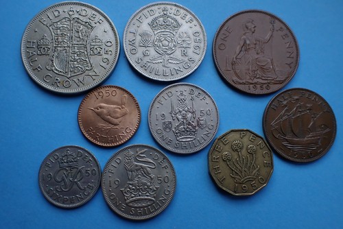 1950 coins no - (9,