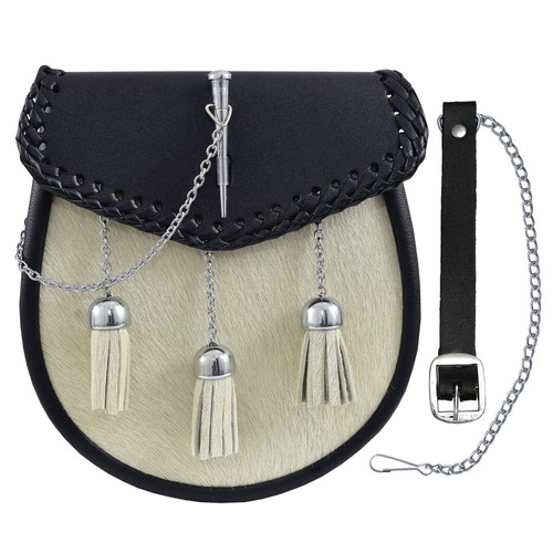 Leather sporran pin - pin, drop