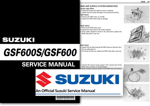 Suzuki gsf600 bandit - suzuki, workshop