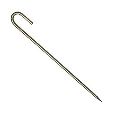 Sandbaggy 24" J Hook Rebar Stakes - Galvanized Steel - #4 Rebar