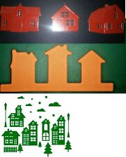 Buildings, Houses, metal die