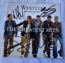 Westlife Autographed CD