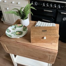 Vintage  drop leaf tea /drinks /book trolley 