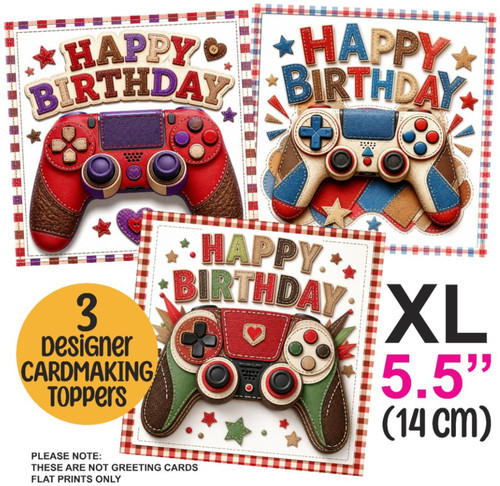Card toppers for - 3,