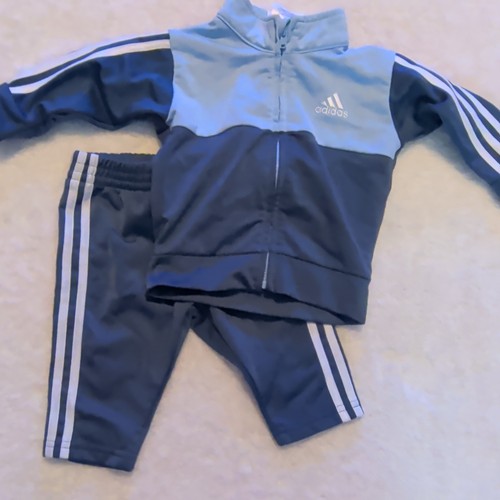 Adidas unisex baby 2pc - unisex, 3m