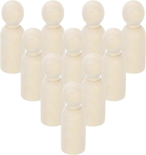 Pcs wooden peg dolls - pcs,