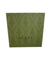 Gucci Green Magnetic Empty Box/ Tissue Paper 19cm-19cm-8cm