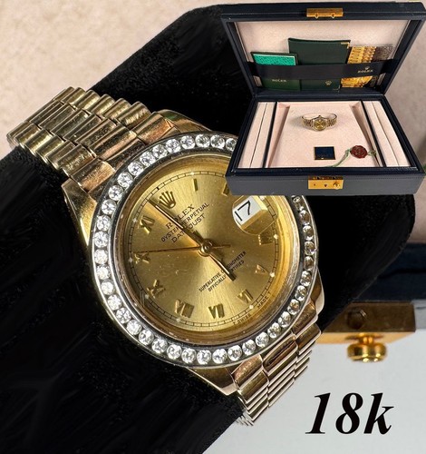 Vintage 1980 18k lady - vintage, lady's