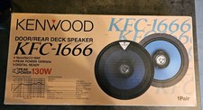 Kenwoood KFC 1666 Car Speaker 6x9  130w