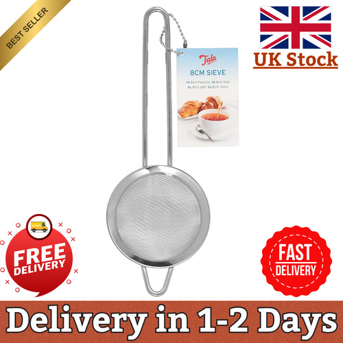 Tala stainless steel sieve 8cm - steel,