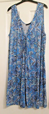 M&S Beach Dress, Blue Mix