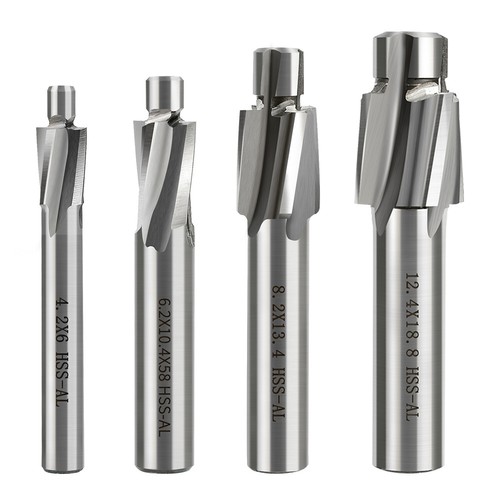 7pcs hss counterbore end - hss,