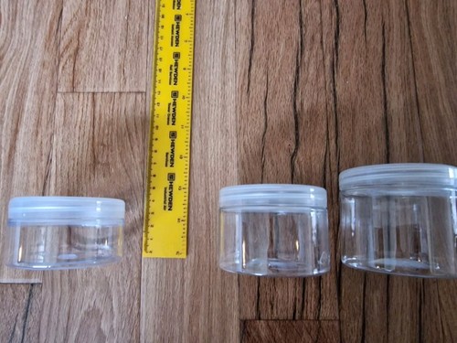 New clear plastic - new,