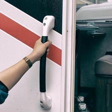 18.5inch RV Cargo Trailer Door Handle Grab Bar for Travel Trailer Accessory