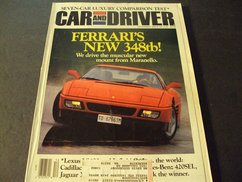 Car and driver - dec, 1989