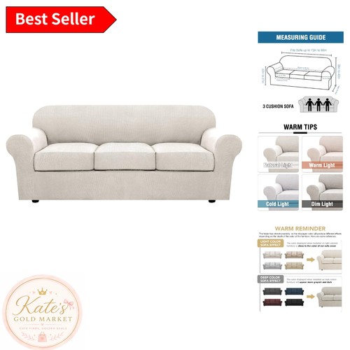 Elegant piece stretch couch - elegant,