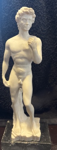 Vintage david carved resin - vintage,