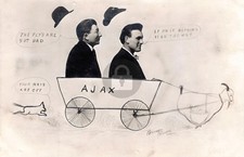 1910'S MEN IN GOAT CART