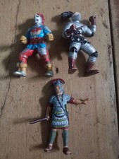 Toy soldiers action figures ELC BULLY & UNBRANDED Roman Medieval knight