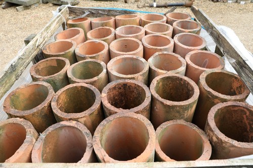 Terracotta land drainage pipes - drainage,