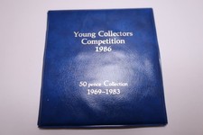 YOUNG COLLECTORS COMPETITION 1986 ROYAL MINT 50 PENCE COLLECTION
