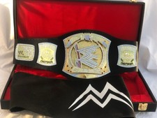 FAN INSPIRED SPINNER  WITH BOX N BAG TITLE ADULT SIZECHAMPIONSHIP BELT REPLICA