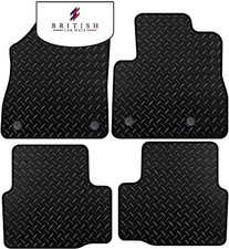 Fits Vauxhall Astra 2015-2021 Fully Tailored 3mm HD Rubber Car Floor Mats Black