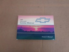 1995 Chevrolet Lumina Minivan van owners manual book guide