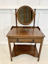 Antique Victorian Waring & Gillows Liverpool Mahogany Dressing Table Gillows