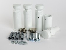 Universal White Brackets