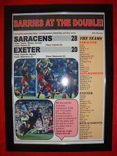 Saracens 28 Exeter 20 - 2016