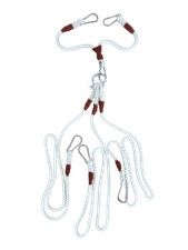 Tender, dingy hoist bridle for