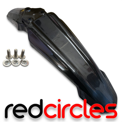 Black sur ron front fender - front,