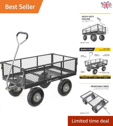 Gorilla cart black - cart, utility