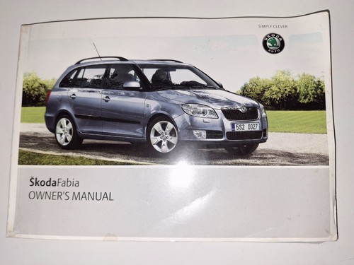 Skoda fabia owners - owners, manual