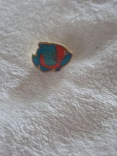 Tropical Fish Enable Pin Badge Brooch