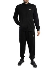 EA7 Men's Chest Logo Zip