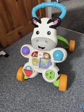 Fisher-Price Laugh Learn 3-in-1 Smart Car Baby Walking Toy with Music Sound