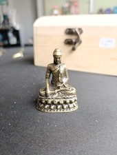 Mini Buddha Brass Statue